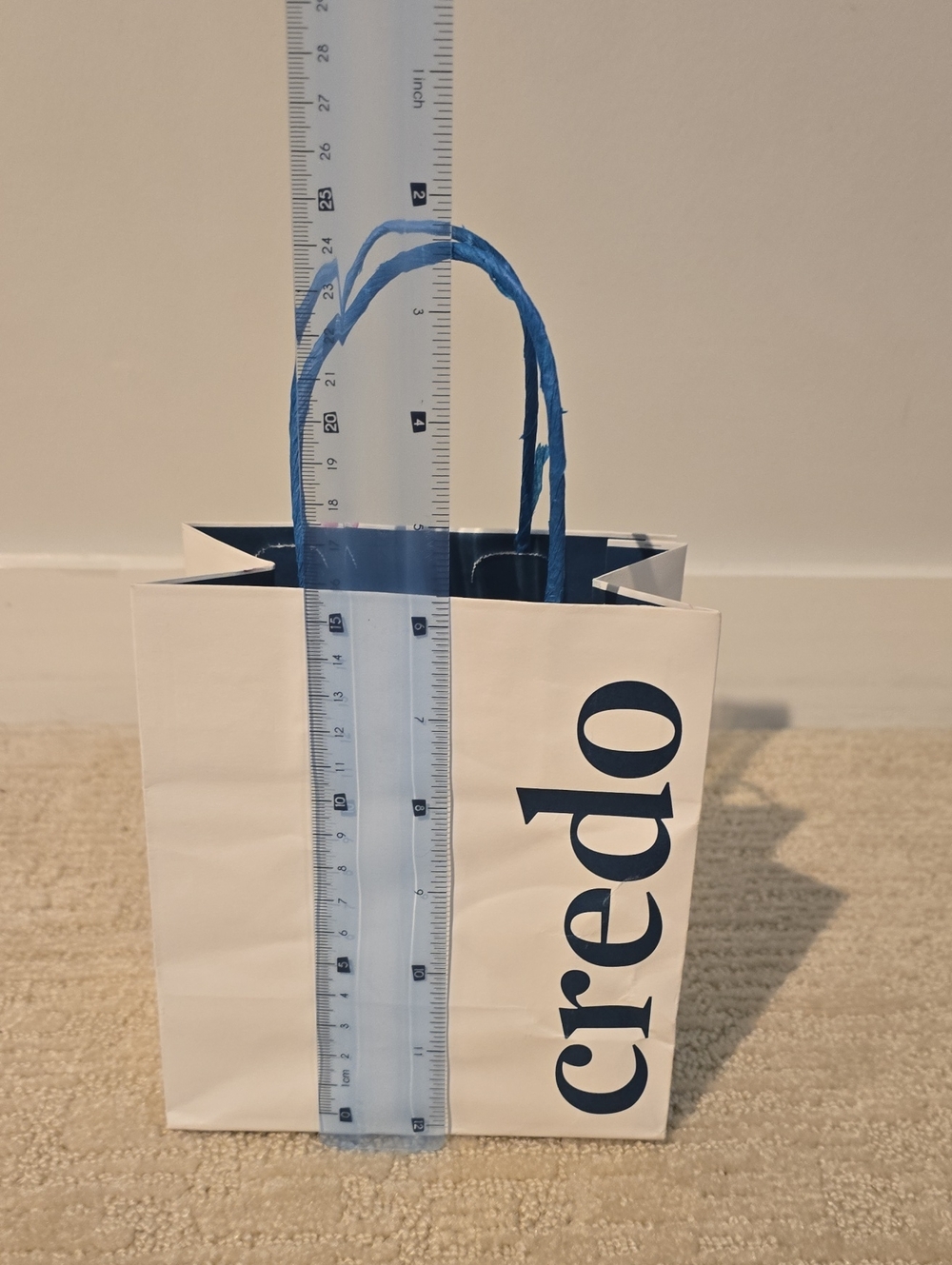 Blue-Handled Men’s Gift Bag